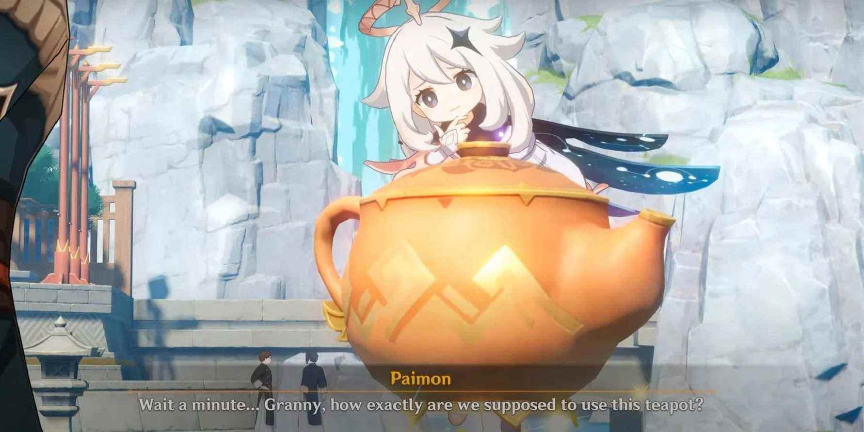 genshin impact paimon teapot feature