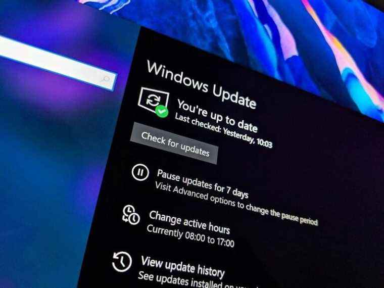 Les mises à jour Windows prennent beaucoup de temps à se télécharger et à s’installer correctement, selon Microsoft