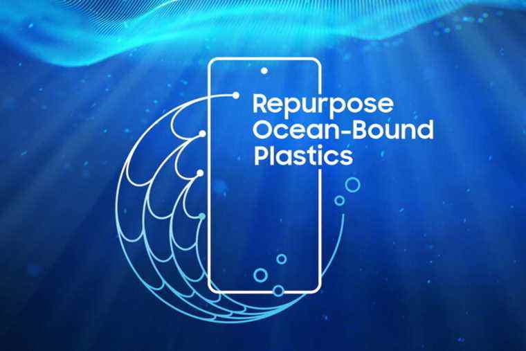 Les nouveaux téléphones Galaxy S22 de Samsung construits en partie avec du plastique océanique recyclé