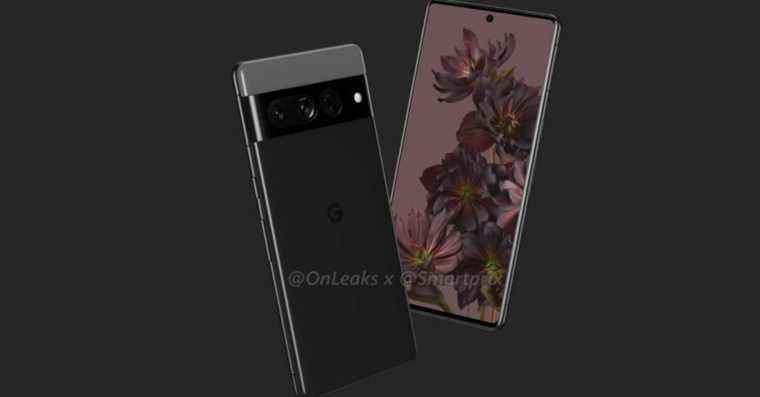 Les rendus Pixel 7 Pro suggèrent qu’il pourrait conserver la conception de signature du Pixel 6