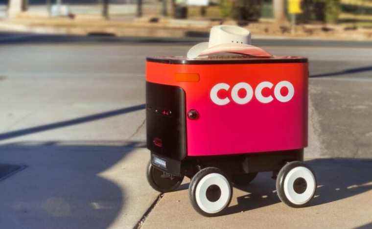 Les robots de livraison de restaurants de Coco se dirigent vers des villes plus chaudes