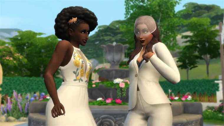 L'extension Sims 4 Wedding ne sortira pas en Russie en raison de "lois fédérales" homophobes
