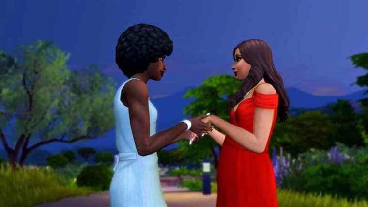 L'extension de mariage des Sims 4 ne sortira pas en Russie en raison de la loi anti-LGBTQ
