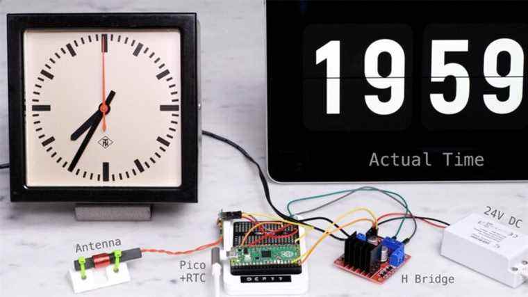 L’horloge atomique Raspberry Pi Pico garde l’heure super précise