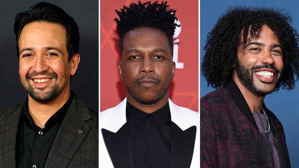 Lin-Manuel Miranda, Leslie Odom Jr. et Daveed Diggs se réunissent pour ouvrir les SAG Awards
	
	
