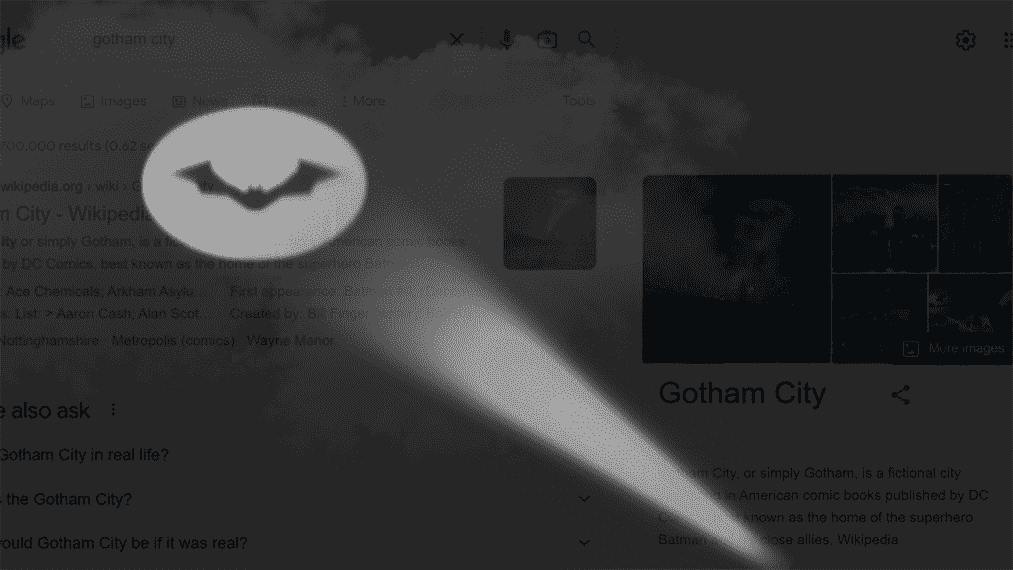 L'oeuf de Pâques 'Batman' sur la recherche Google déverrouille Caped Crusader volant sur votre écran Les plus populaires doivent être lus Inscrivez-vous aux newsletters Variety Plus de nos marques
	
	
