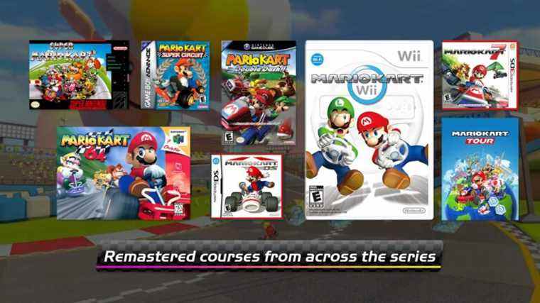 Mario Kart 8 getting new paid DLC of remastered classic courses