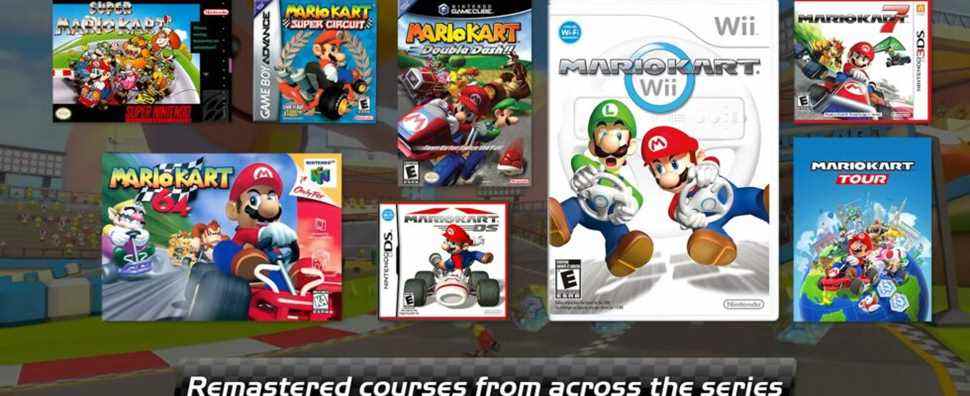 Mario Kart 8 getting new paid DLC of remastered classic courses