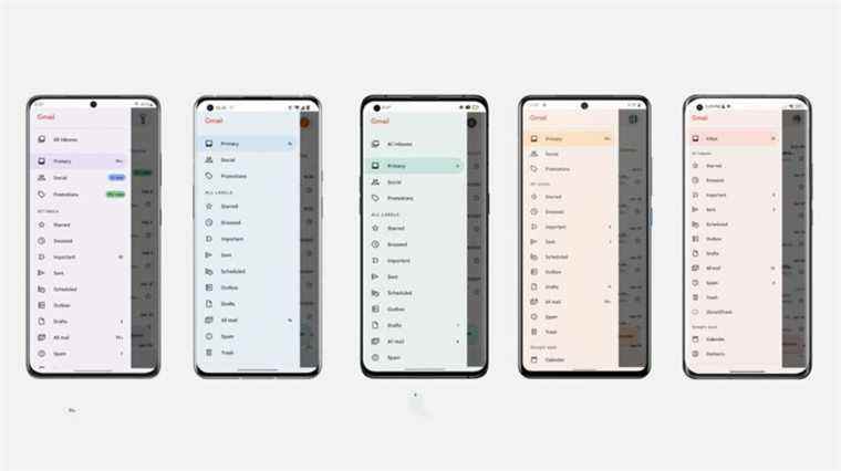 « Material You » d’Android 12 arrive sur ces 5 téléphones