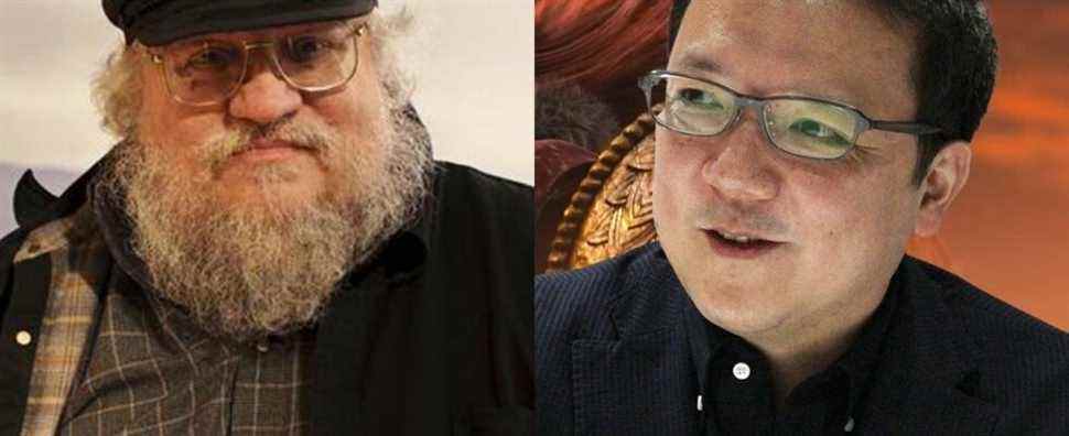Miyazaki explique avoir travaillé avec George RR Martin sur Elden Ring : "C'était comme parler avec un vieil ami"
