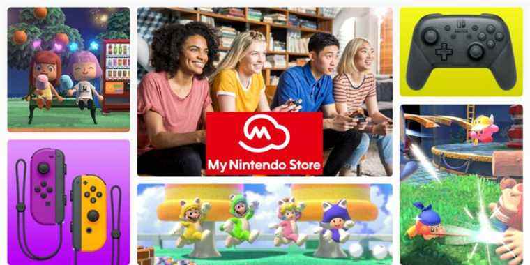 My Nintendo Store est un nouveau moyen officiel d'acheter des jeux, du matériel et des produits dérivés
