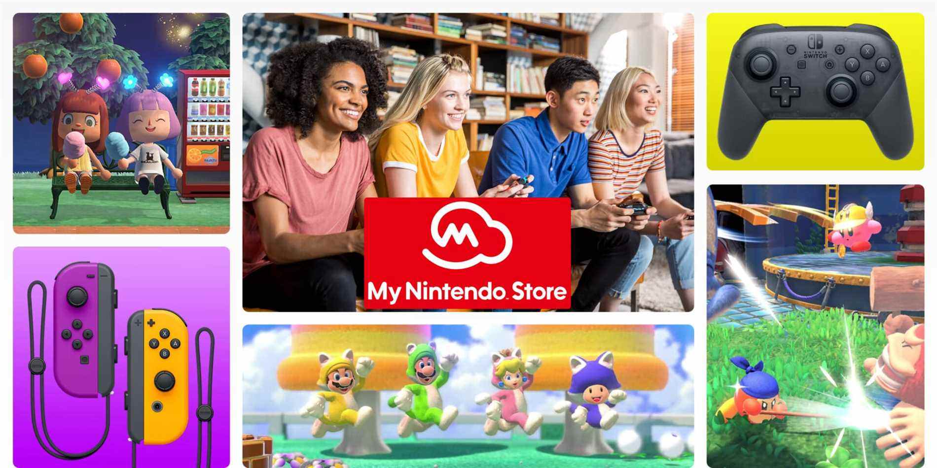 My Nintendo Store est un nouveau moyen officiel d'acheter des jeux, du matériel et des produits dérivés
