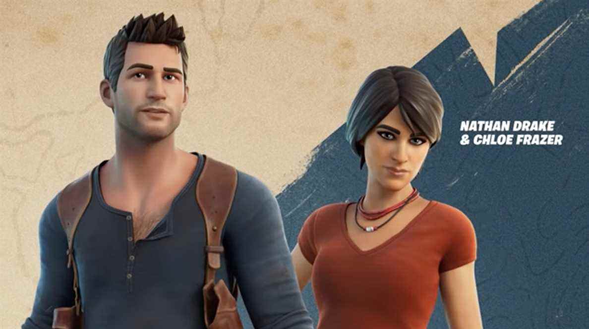 Nathan Drake et Chloe Frazer d'Uncharted débarquent à Fortnite la semaine prochaine • Eurogamer.net
