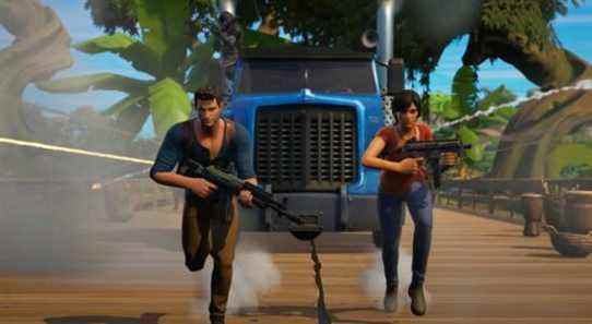 Nathan Drake et Cloe d'Uncharted arrivent sur Fortnite la semaine prochaine