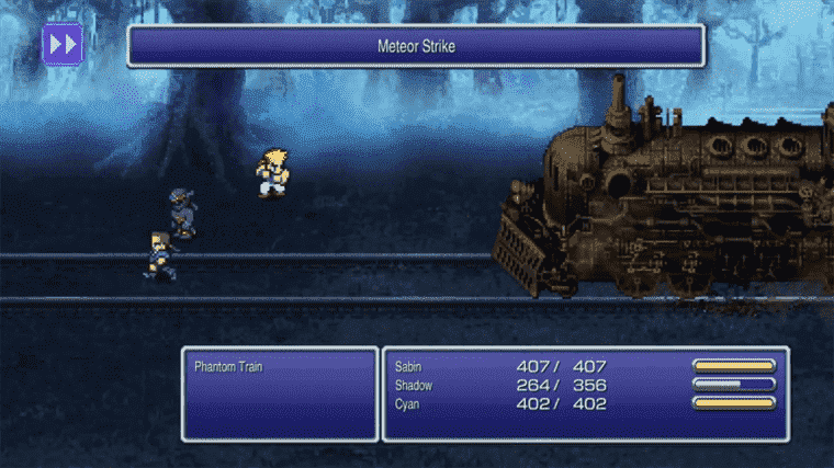 Ne vous inquiétez pas, Pixel Remaster de Final Fantasy VI vous permettra de suplexer correctement ce train
