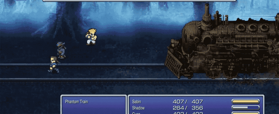 Ne vous inquiétez pas, Pixel Remaster de Final Fantasy VI vous permettra de suplexer correctement ce train