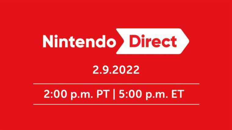 Nintendo Direct set for tomorrow, February 9