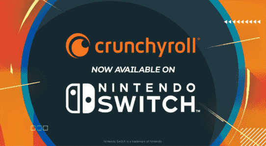 Nintendo Switch obtient enfin une application Crunchyroll, mais toujours pas de Netflix