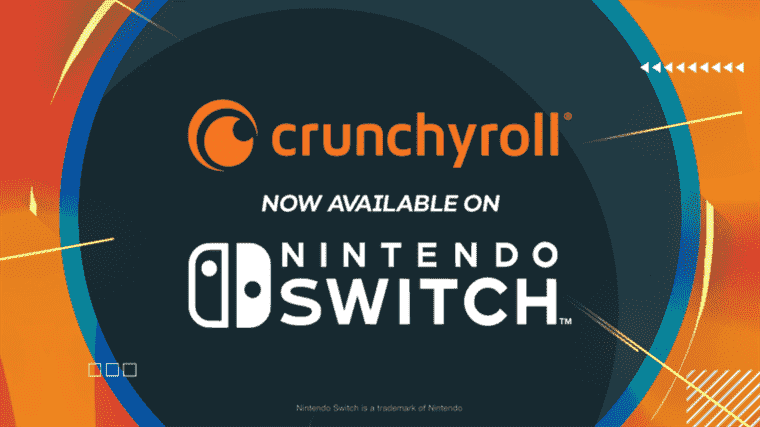 Nintendo Switch obtient enfin une application Crunchyroll, mais toujours pas de Netflix
