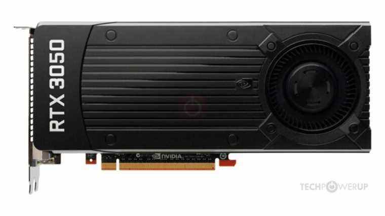 Nvidia peut lancer une GeForce RTX 3050 4 Go pour 199 $