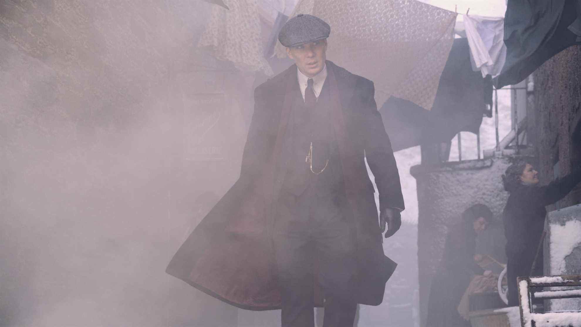 Cillian Murphy dans le rôle de Tommy Shelby dans Peaky Blinders saison 6