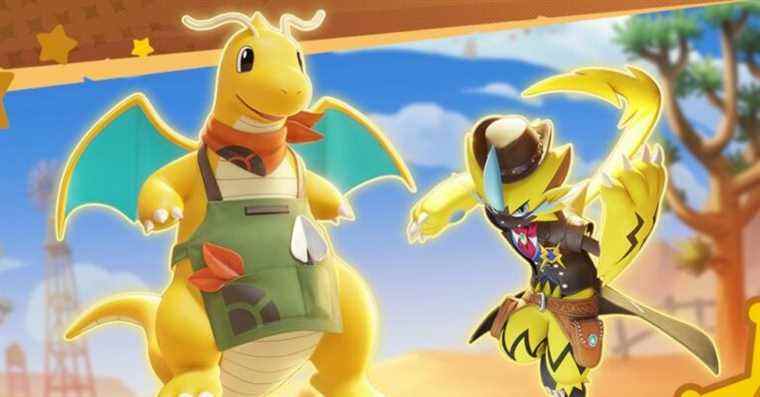  Ouais !  La mise à jour de Pokémon Unite met Zeraora dans un chapeau de cowboy clouté 
