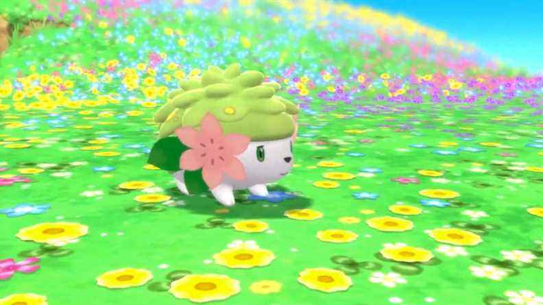 Pokémon Brillant Diamant et Perle Brillante : Cadeau Mythique Shaymin Mystère Disponible Aujourd'hui
