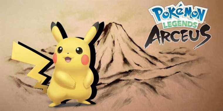 Pokemon Legends: Arceus - Où trouver Pikachu
