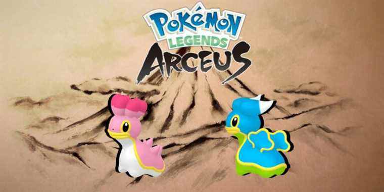 Pokemon Legends: Arceus - Requête 45 Procédure pas à pas (Coquillages de l'Est et de l'Ouest)
