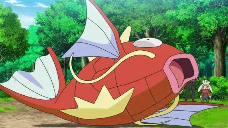 Pokemon Legends Arceus utilise Magikarp pour recréer un célèbre mythe chinois