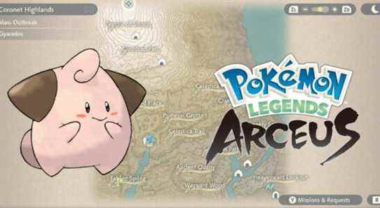 Pokemon Legends: Arceus – Comment obtenir Cleffa