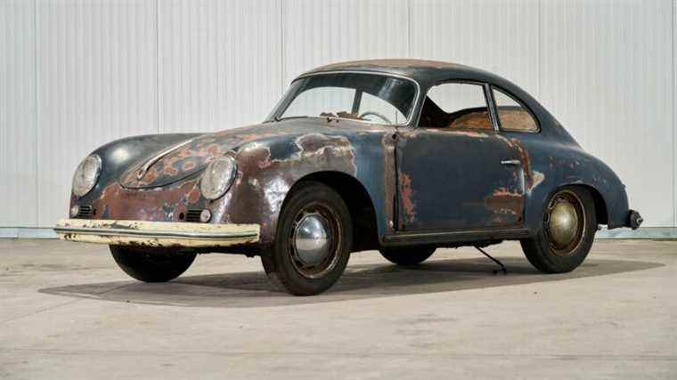 Porsche 356A Super Coupé de 1956 : un seau inestimable qui récupère sa propre rouille