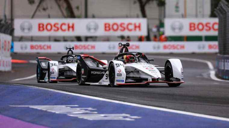 Porsche remporte sa première victoire en Formule E avec un doublé à Mexico