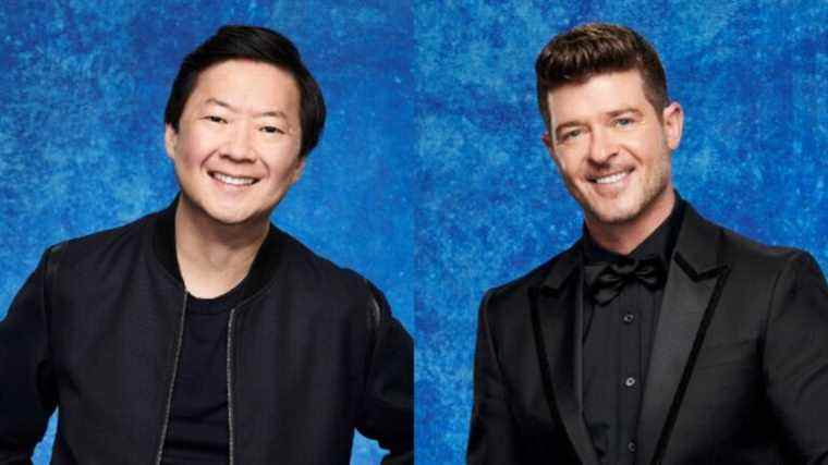 Pourquoi Ken Jeong et Robin Thicke du chanteur masqué se seraient éloignés pendant la saison 7
