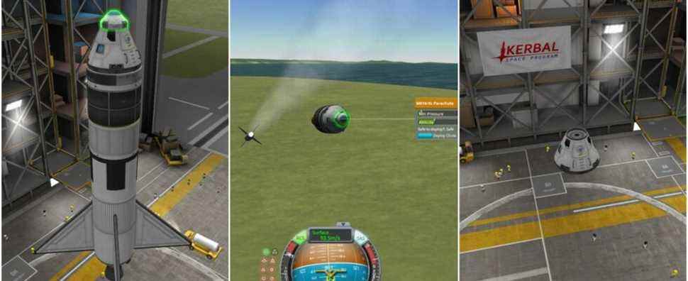 Programme spatial Kerbal : comment déployer un parachute