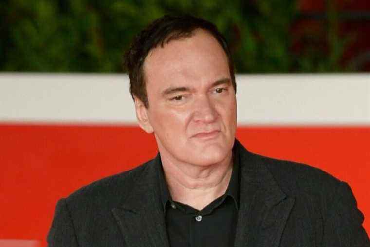 Quentin Tarantino attends the Quentin Tarantino red carpet at Auditorium parco della musica. (Photo by Mario Cartelli / SOPA Images/Sipa USA)(Sipa via AP Images)