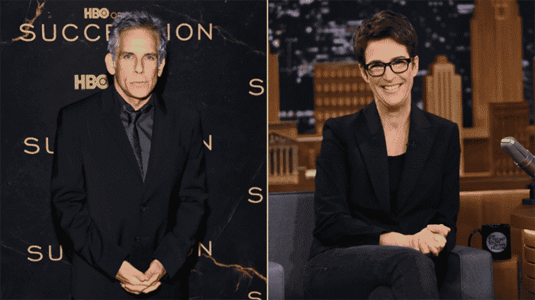 Rachel Maddow va faire une pause dans l’actualité pour travailler sur, quoi d’autre, un film de Ben Stiller