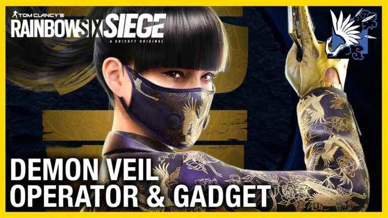 Rainbow Six Siege Y7S1 Demon Veil annoncé, révèle le nouvel opérateur Azami Gadget et plus