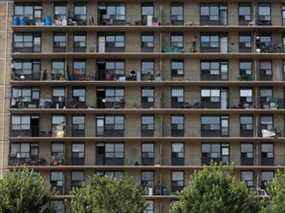 Un immeuble d'appartements dans le quartier Parkdale de Toronto.