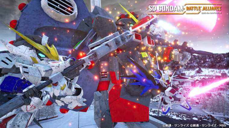 SD Gundam Battle Alliance - premiers Mobile Suits et personnages annoncés    
