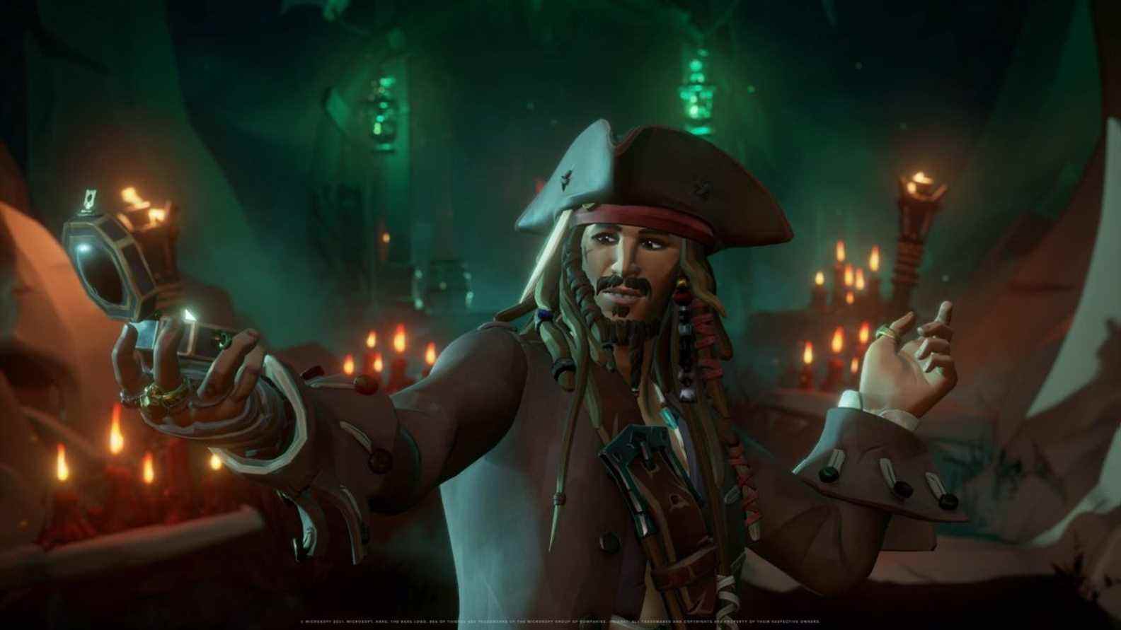 Sea Of Thieves marque un croisement avec une IP pirate légèrement moins pertinente Pirates des Caraïbes

