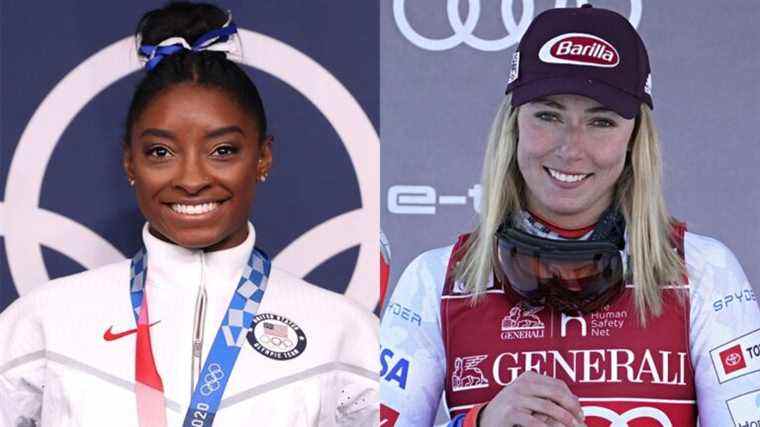 Simone Biles soutient l'olympienne Mikaela Shiffrin malgré les critiques aux Jeux de Pékin : "Les gens sont nuls"
