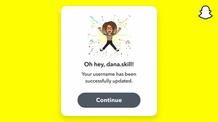 Snapchat vous permettra de changer votre nom d’utilisateur à partir du 23 février