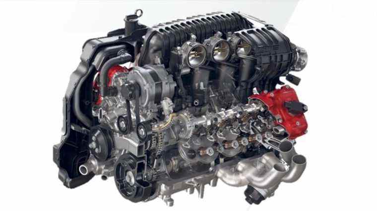 Spécifications du moteur Chevy Corvette Z06 C8 LT6 2023