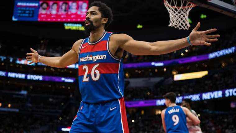 Spencer Dinwiddie pourrait être la première chose à fumer à Washington beaucoup plus tôt que prévu