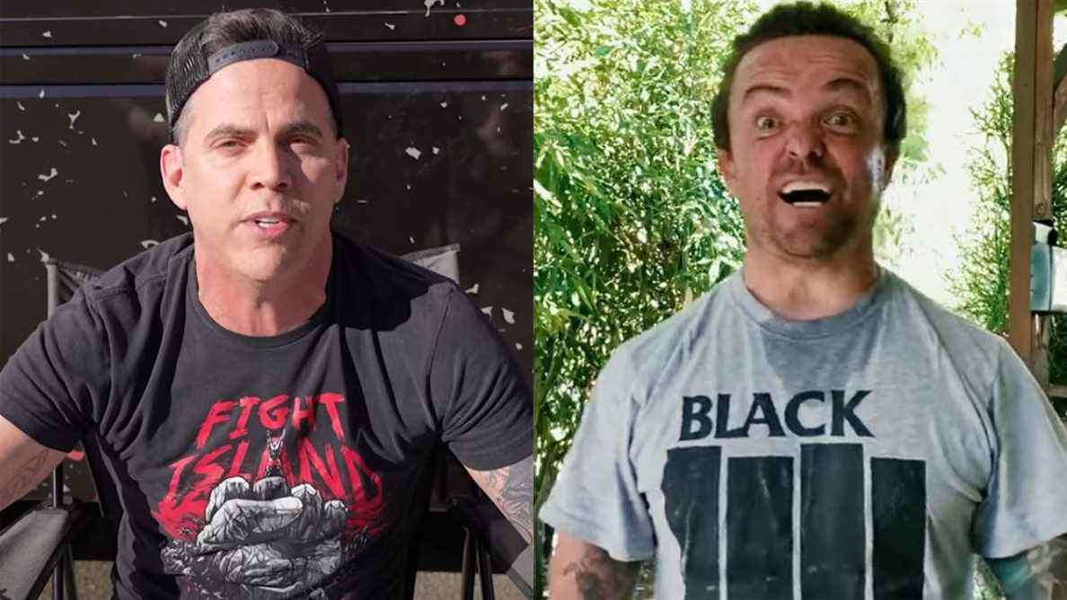 Steve-O parle de l'absence du Royal Rumble de la WWE et de ce que Wee Man a ressenti après avoir été jeté à travers une table par Brock Lesnar
