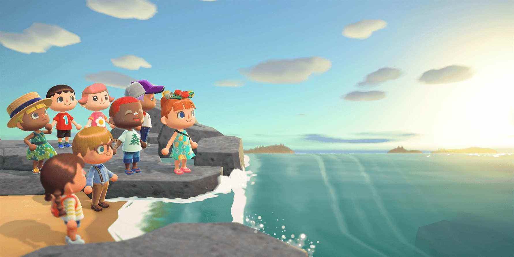 Superbe Animal Crossing: New Horizons Art montre le «lieu sûr» du joueur
