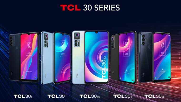 TCL présente cinq nouveaux téléphones bon marché avec d’énormes batteries et des appareils photo impressionnants