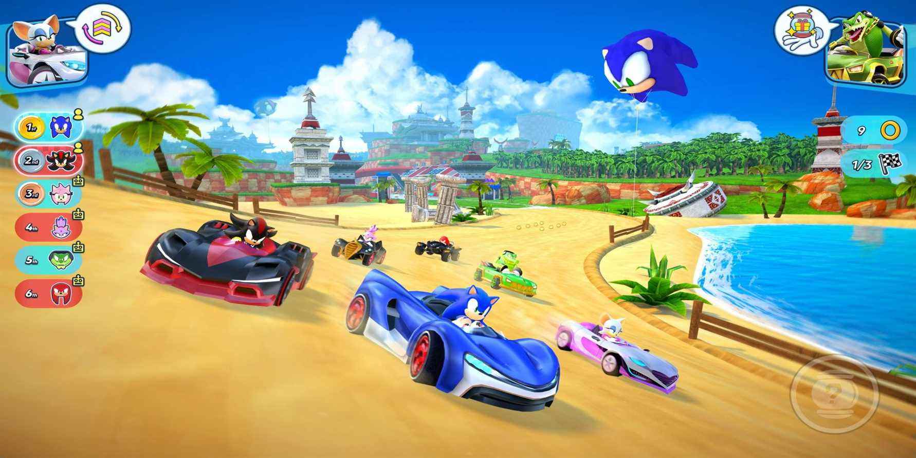 Team Sonic Racing 2 devrait ressembler davantage à Crash Team Racing
