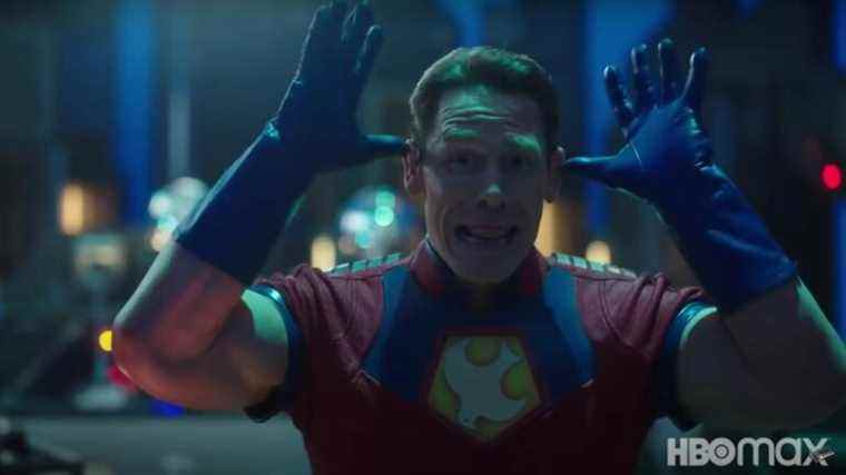 The Peacemaker Gag Reel fait littéralement pleurer de rire John Cena